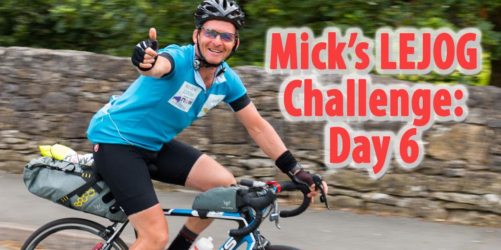 Playdale's tweet photo. Mick's on the final leg of #LEJOG, around 40 miles to go! Read how he got on yesterday > http://t.co/DOiythbcOS http://t.co/f8byEt6kkf