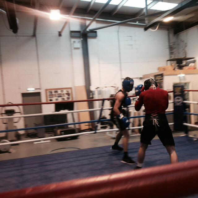 mosssidefirebox's tweet image. Last spar for @TommyCoyle89 today with @JordanCooke1