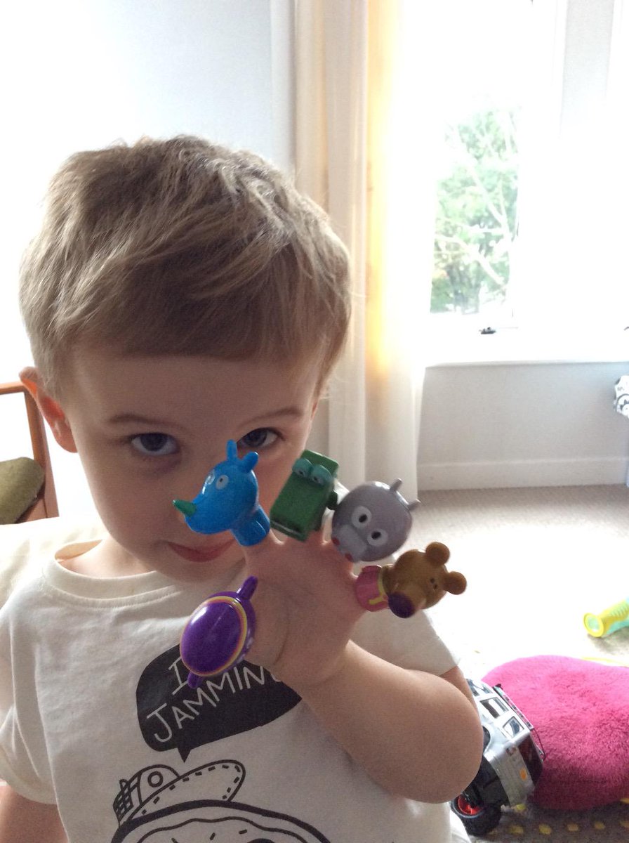 hey duggee finger puppets