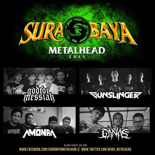 Simak TL dari @SBY_METALHEAD follow juga @amonra_sby keep metal alive !