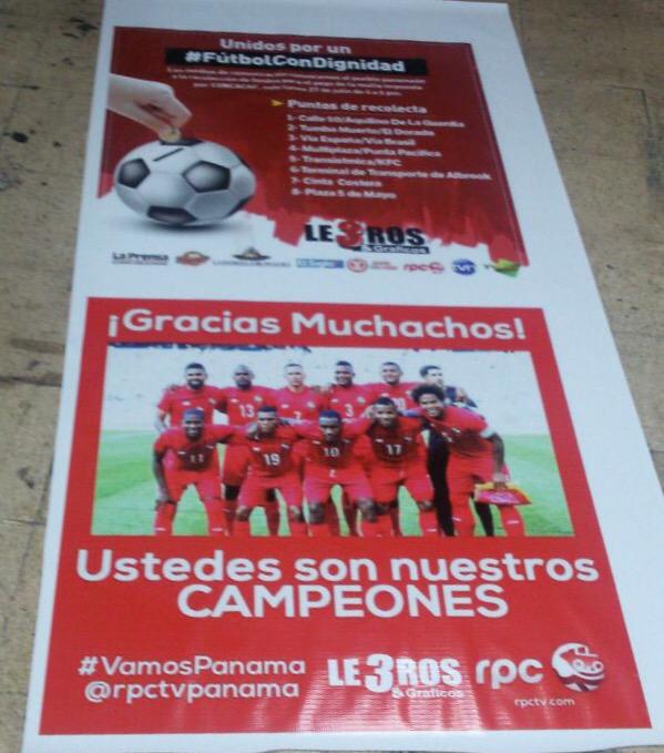 atenogenesR's tweet photo. Esta tarde gran colecta. #FutbolConDiginidad @TReporta @rpctvpanama http://t.co/7pfQPPFwq0