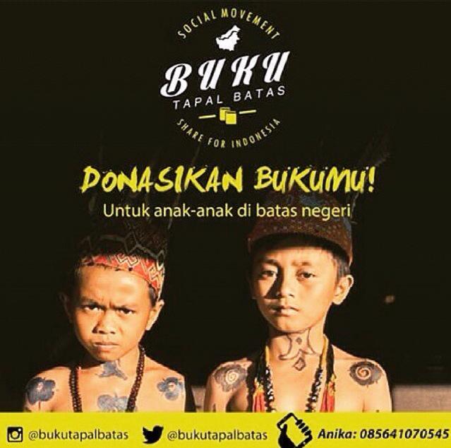 Yuk sisihkan koleksi buku kalian.satu buku kalian sangat berharga bagi mereka.