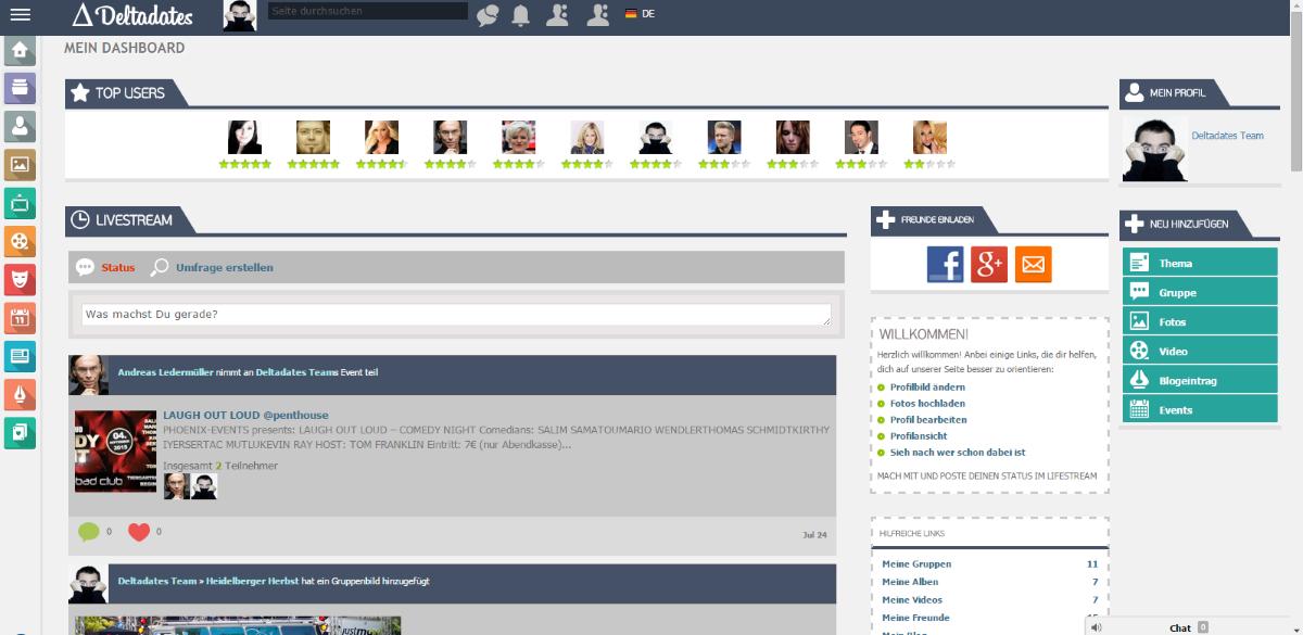 DeltaDate's tweet image. #werbefrei
Die Newsfeeds (Timeline / Livestream) sowie alle persönliche Seiten sind und bleiben #werbefrei