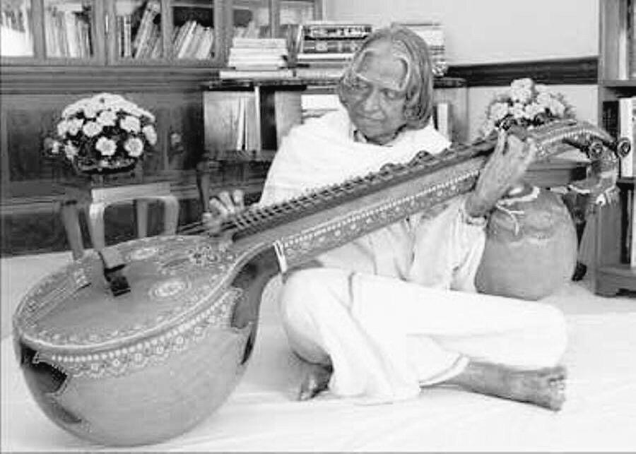 Dr. APJ Abdul Kalam loved every element of life. Amongst many things, he preached "Unity of Minds through Music". RIP