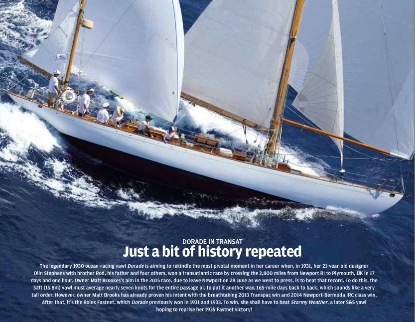 Dorade1929's tweet photo. Thank you @ClassicBoatMag for featuring #DoradeSailing. Download full August issue at http://t.co/9Dt2nUcC8M http://t.co/MdHGDNTRrg