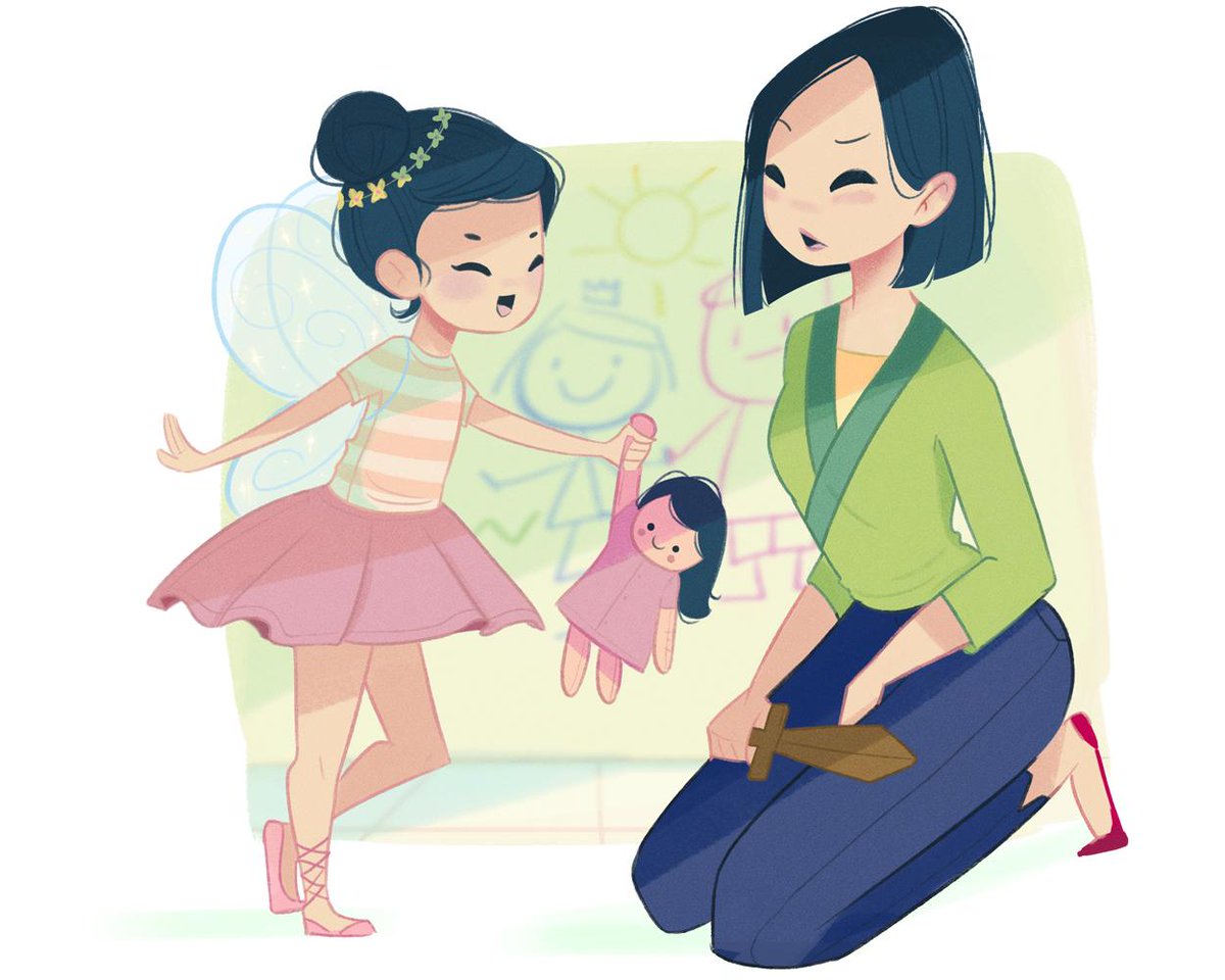 So in love with these beautiful and adorable illos by <a href="/ChabeEscalante/">Isabel</a> for <a href="/BuzzFeed/">BuzzFeed</a>! buzzfeed.com/mikespohr/if-d…