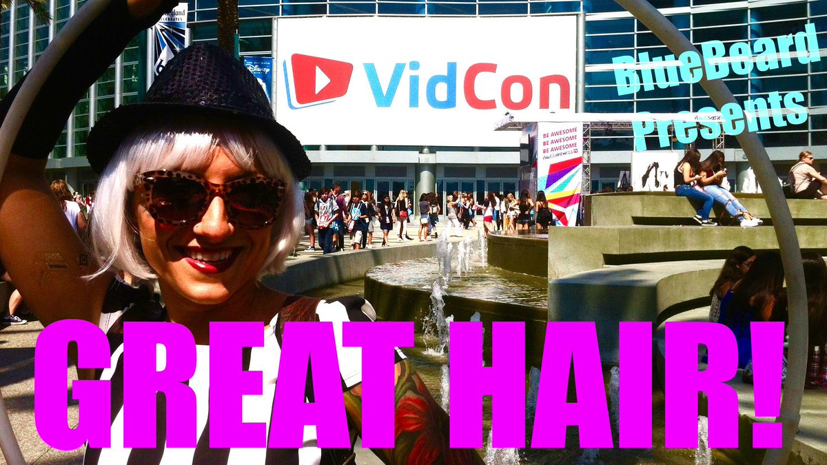 BBeardPresents's tweet photo. @wochit Amazing Colors! Great Hair at VidCon! Two min of Fun from @BBeardPresents https://t.co/RmwvDqd9ys http://t.co/4TGve7uKUm