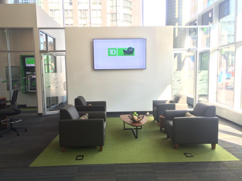 Elle est ouverte! La succursale du 1350 René-Levesque O.! Now open! Branch located at 1350 René-Levesque O. #TD