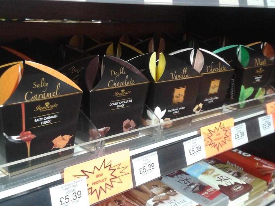 #New artisan Fudge range from Innovate! #kosher #machester