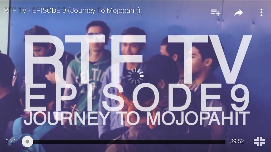 Watch now!! RTF TV EPISODE9 "Journey To Mojopahit" youtu.be/qxCweDgMIsY enjooyyyy \DC/
