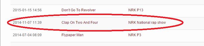 Dagens mysterium: Hvorfor i alle dager spilte National Rap Show beach boys-pastisjen vår flere ganger i 2014??