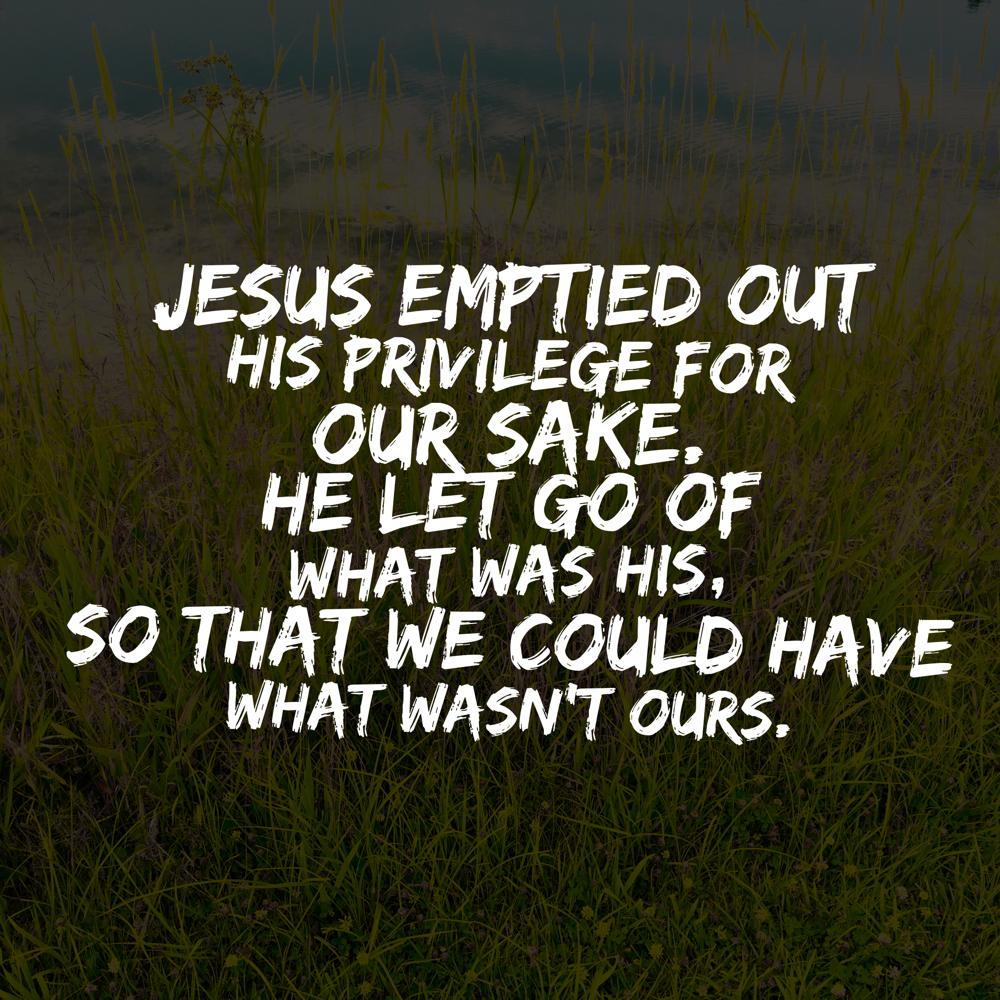 Jesus let go of what was His so that we could have what wasn’t ours. || buff.ly/1IA8yXj #Christianity #Pastors