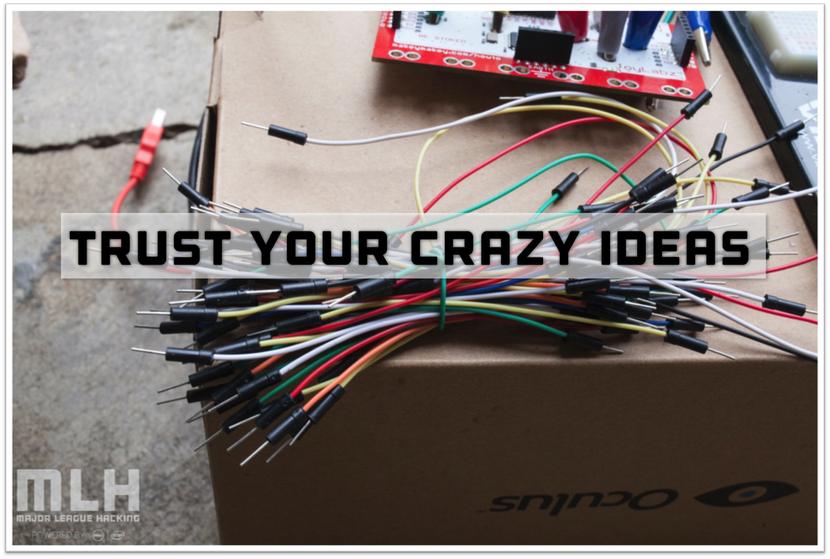 MLHacks's tweet photo. Good luck to all those taking part in #FoC2015 this week! #YRSTopTips: Trust your crazy ideas! http://t.co/d7fOnDztOO http://t.co/vkUYqSM0uU