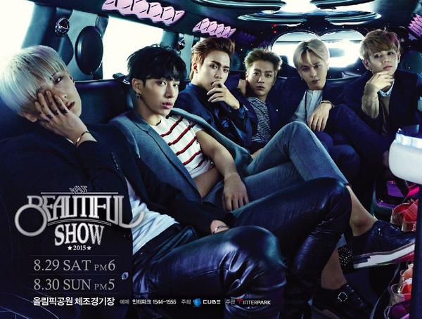 ERPESTAR's tweet photo. BEAST Akan Gelar Konser “2015 Beautiful Show” Pada Bulan Agustus http://t.co/rJ1XkM8RAw