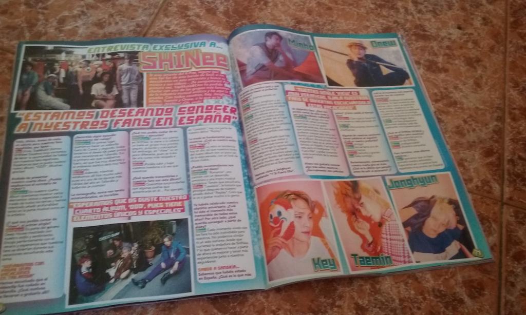 bsb_YoungJoa's tweet photo. Nada mejor que leer la nueva @TOPMUSICyCINE y saber que sale Shinee, la mejor revista!😉 #TopAsianPop #SpainNeedsKpop http://t.co/BMHnihXjqi