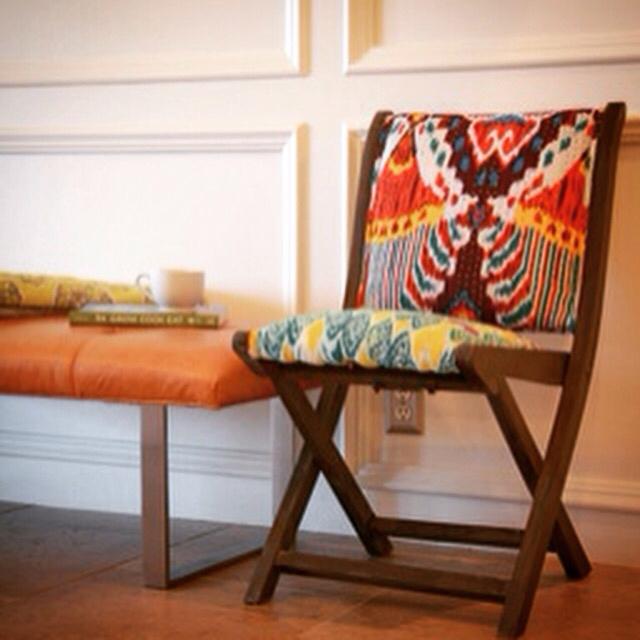 bright_austin's tweet image. My favorite chair of all time. #summerinasnap #anthrocontest #chairrails #fabric #modernrustic #interiordesign #atx