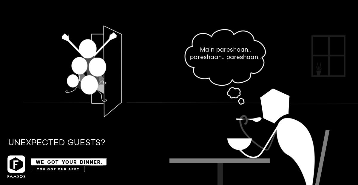 faasos's tweet image. Guests suddenly land up &amp;amp; all u have is 1 bowl of stew. What wud b ur #DinnerHack ? 

Dinner @ bit.ly/FaasosTwt