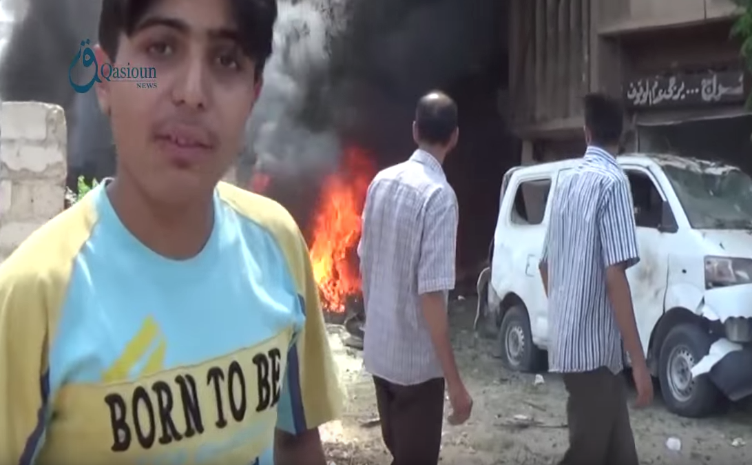 JulianRoepcke's tweet photo. "Born to be"?! ...
Youth under bombardment by the #Assad air force in #Duma.
https://t.co/l6qg1hA7bZ
#Syria #NFZ_NOW http://t.co/US6NaYBGBv