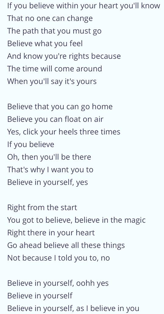 ユニーク Believe Yourself 歌詞 100 イラスト ユニーク Believe Yourself 歌詞 100 イラスト