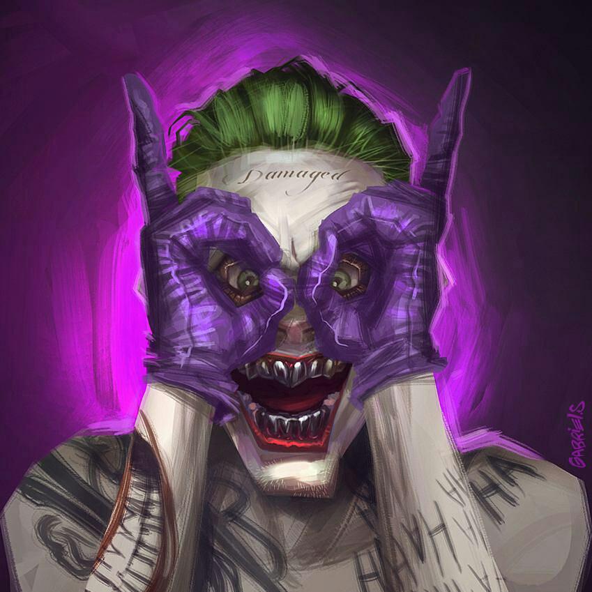 Lestat_7_11_176's tweet image. Gorgeous #arts of @JaredLeto&apos;s #Joker ✏️ 📐 🎨  🃏 😈

(CTTO)