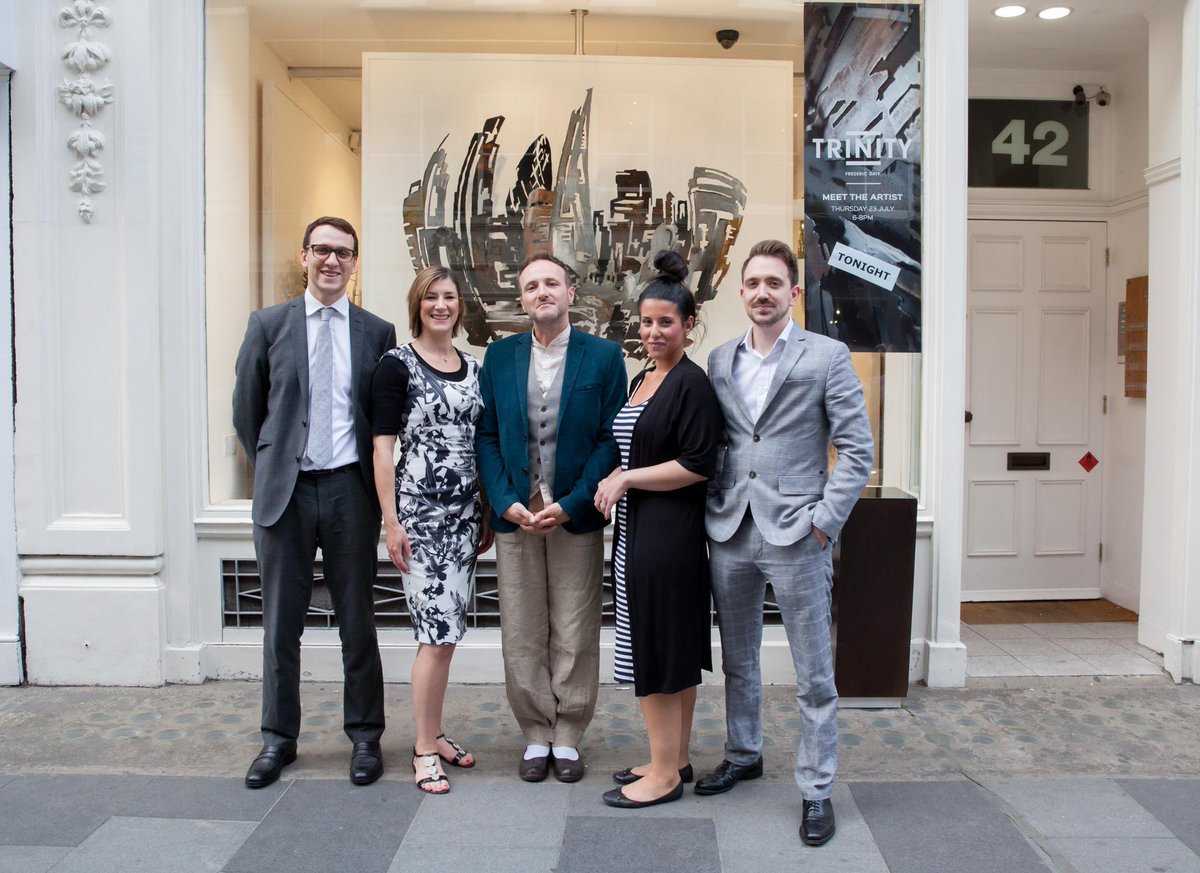 castlegalleries's tweet photo. Great launch evening for #FredericDaty's Trinity. The striking sculpture exhibition runs until the end of next week! http://t.co/VYoRp4wmBO
