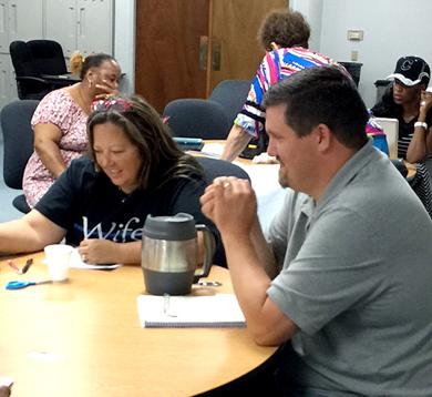 ArkansasEd's tweet photo. Math specialists present Mathematics Design Collaborative training to teachers at Arkansas River co-op. #ARMDC http://t.co/XNvPMVKOcA