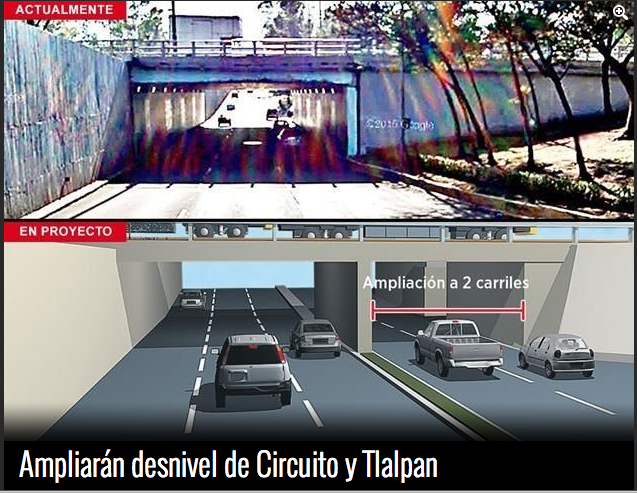 Javier_Hidalgo's tweet photo. Dr @ManceraMiguelMX bonito su paso a desnivel de CircuitoInterior. Y la bici? Por donde cruzar en bici CalzDeTlalpan? http://t.co/sUD87UpjUY