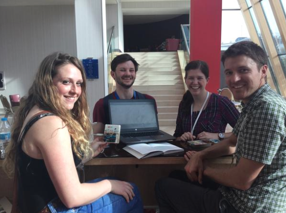 biotweeps's tweet photo. We ran #arduino maker workshop at International Sea Turtle Symposium #ISTS35 #biologging - basic electronics but fun http://t.co/BmNUpljxHp
