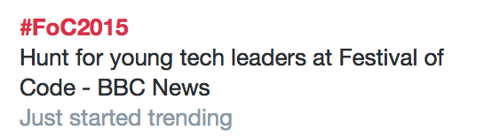 yrsbaewatch's tweet photo. #FoC2015 IS TRENDING! 

+@youngrewired http://t.co/BUawYxnCT9