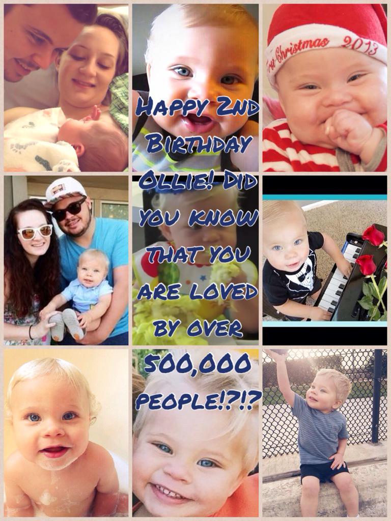 DaisyCoolLove's tweet image. @bryanlanning @Missy_Lanning #HappyBirthdayOllie God bless your family. Half a million people love you!!