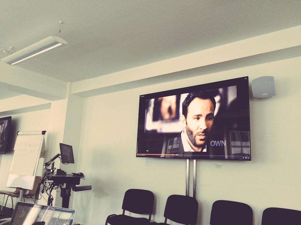 Adrita_8's tweet photo. "Fashion is Business" _ Tom Ford #themantra @the_nidus @LCFShortCourses http://t.co/8VJlzq1fAq