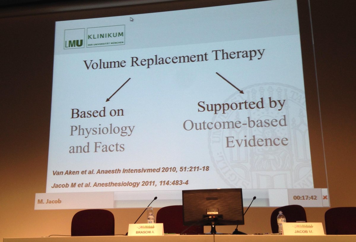 Fluid_Academy's tweet photo. Volume replacement therapy should most importantly be based on physiology and facts said M Jacob... Join #IFA5 http://t.co/AmTS91e12w