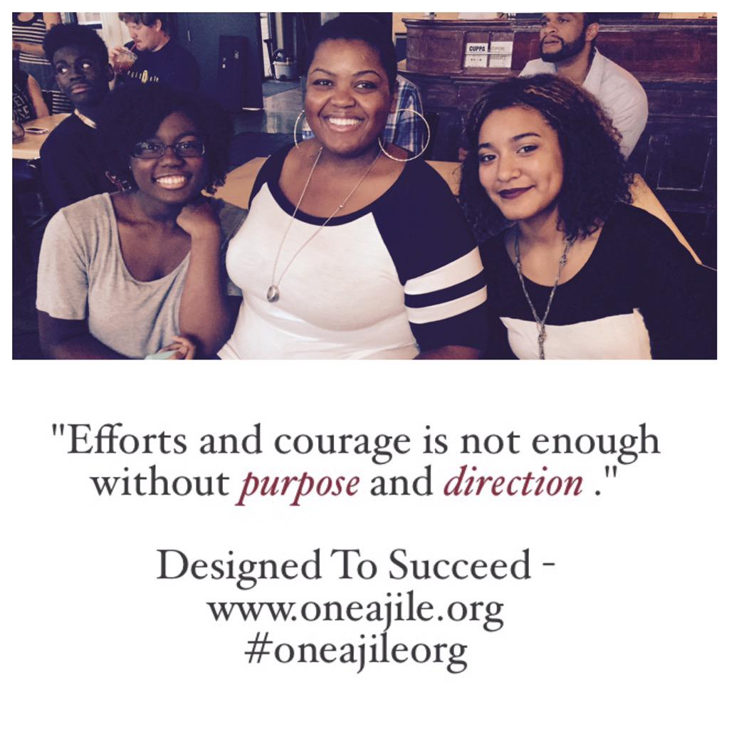 ONEAJILEORG's tweet photo. Efforts and courage is not enough without purpose and direction." - #designedtosucceed #oneajileorg http://t.co/CYxRFFINvo