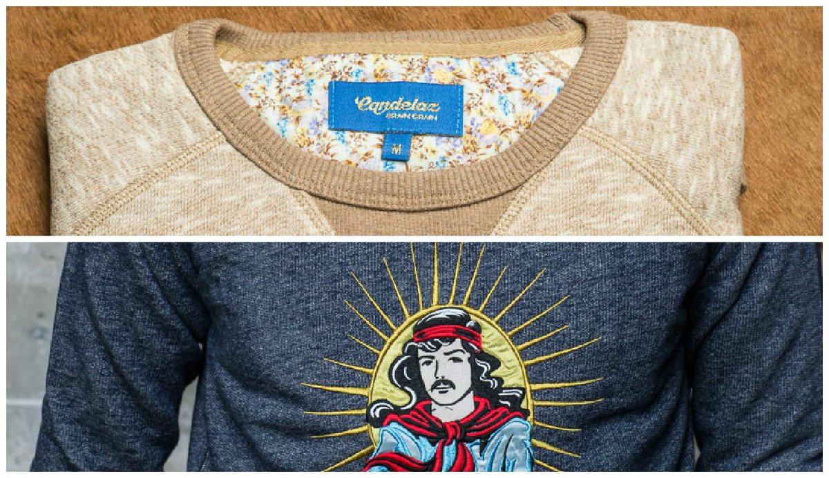 CandelazParis's tweet photo. Nos sweatshirts Porteño à 70€ brodés avec détail et précision sur http://t.co/2fILMt87AK http://t.co/VyFRPXzLbc