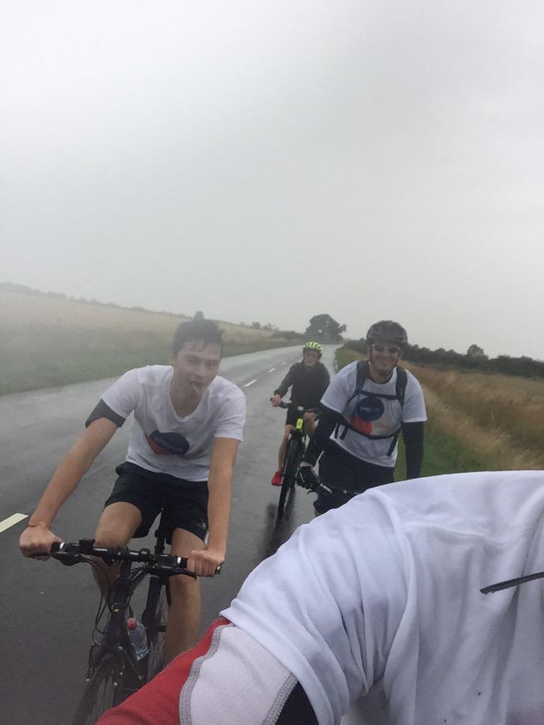 Before and after shot. Still smiling! #stayingstrong #hillclimbers