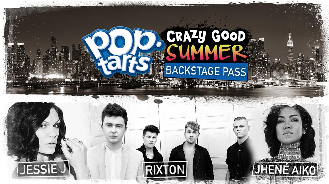 PopTartsUS's tweet image. We’re bringing @JessieJ @JheneAiko and @RixtonOfficial to Manhattan, NY for #CrazyGoodSummer. Are you ready?