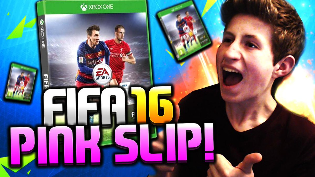 *FIFA 16 PINK SLIP!* 
Your Chance To Win FIFA 16 For Free!
Just RT &amp; Follow To Enter!
Winner Chosen In An Hour! :')