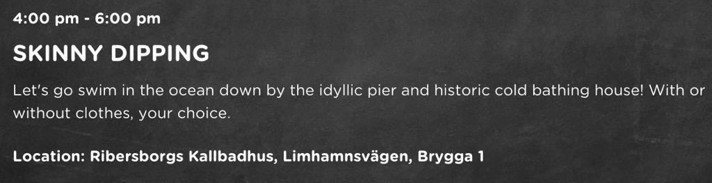 bizsanford's tweet image. Today I learned: Swedish conferences are different than North American conferences. #theconf @TheConfMalmo