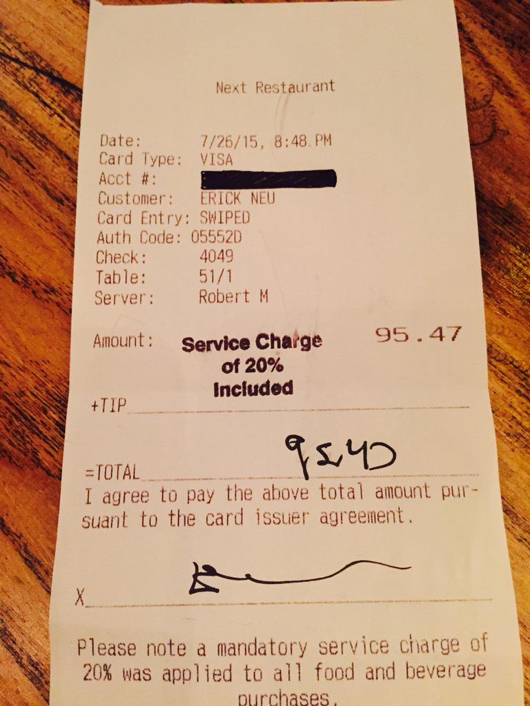 .<a href="/buffy88nw/">Jennifer Neu</a> please point out the "patio fee" you talked about on FB.  Doesn't exist. Just SC in lieu of tip. Standard