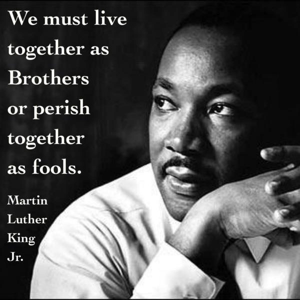 _Bertrand_'s tweet photo. Martin Luther King : « We must live
together as Brothers or perish together as fools ». http://t.co/LsLAS0bfEA