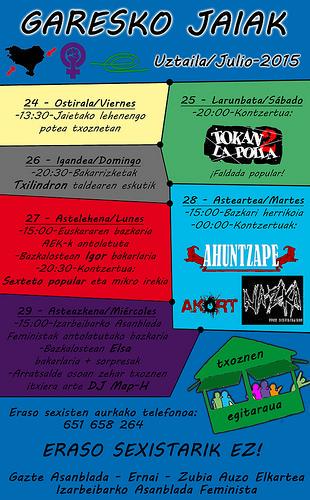 Aupa peña, bueltan gaude! Bihar Garesko txoznetan joko dugu <a href="/AkortTaldea/">AKORT </a> eta <a href="/Nazkapunk/">NazkaPunk</a>  taldeekin batera!! Animatuu!