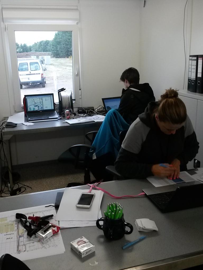 An other day in the office at GP Limburg !