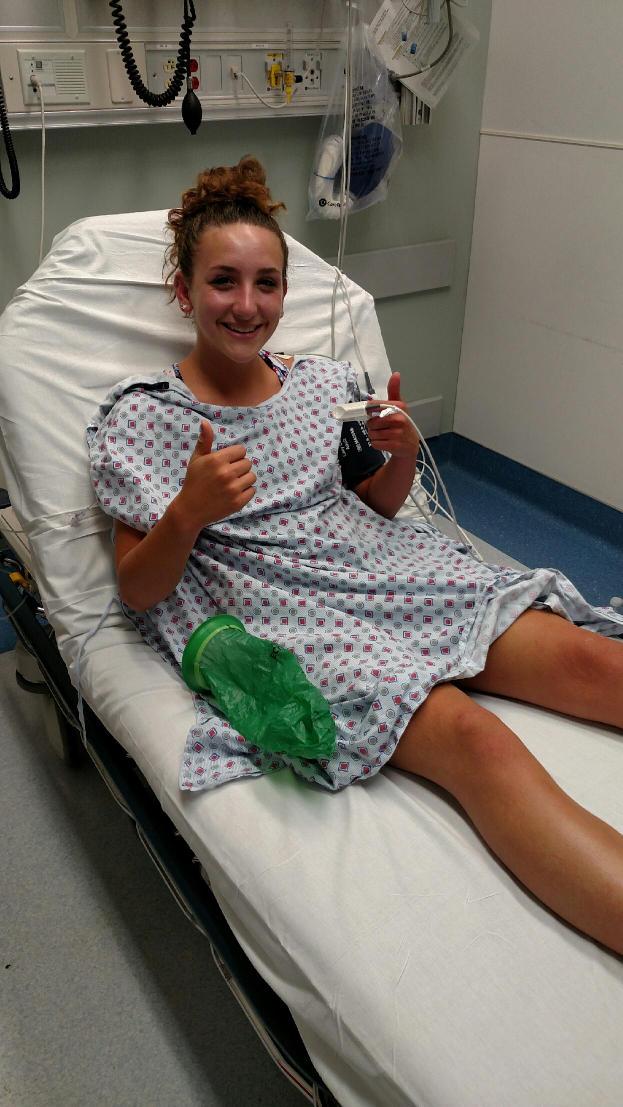 VeresMaggie's tweet image. So I basically had an allergic reaction to running? #StillLookGood