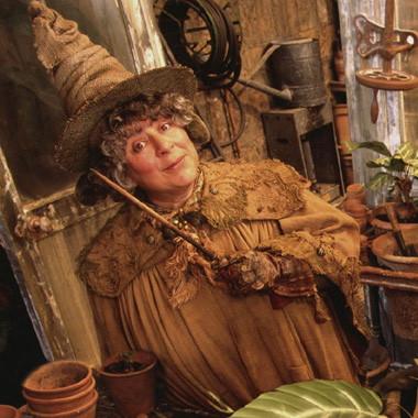 Potter_bot_'s tweet photo. 1941年5月18日は、スプラウト先生役のミリアム・マーゴリーズ(Miriam Margolyes)さんが生まれた日です。お誕生日おめでとー✧*ヾ(｡>﹏<｡)ﾉﾞ✧* #今日は何の日 https://t.co/h3P8w07I9l