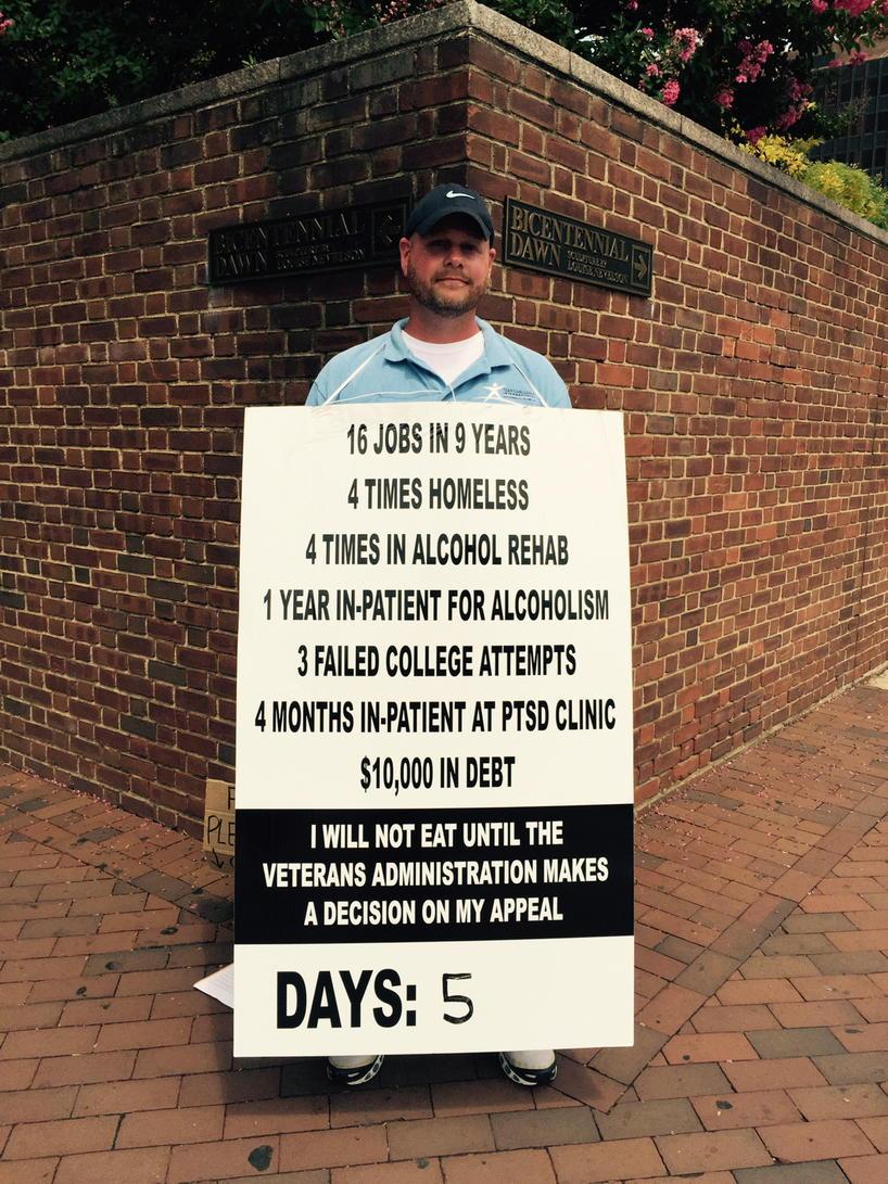 Standing at corner of 6th &amp; Market in Philly. cc <a href="/SenToomey/">Pat Toomey (US Sen. ret.)</a> <a href="/SenBobCasey/">Bob Casey</a> @RepBrady <a href="/DeptVetAffairs/">Veterans Affairs</a> <a href="/VAPhiladelphia/">VA Philadelphia</a>