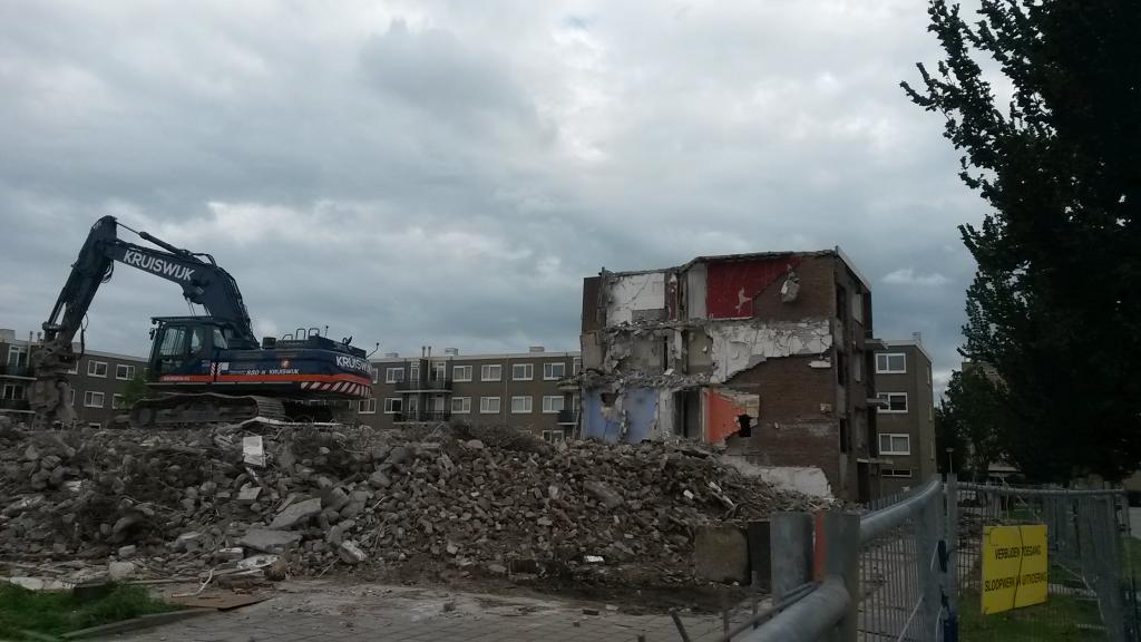 Sloop flat Adam van Vianenstraat in Schoonhoven bijna voltooid. <a href="/QuaWonen/">QuaWonen</a> @SchoonhovenNRD