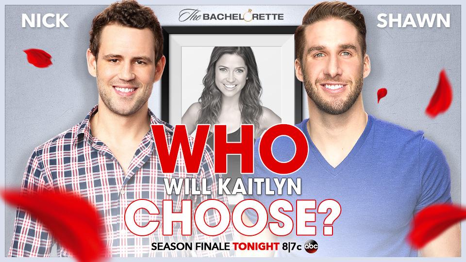 BacheloretteABC's tweet photo. Who will she choose? #TheBacheloretteFinale Event starts at 8|7c TONIGHT! http://t.co/ph5hypMx76