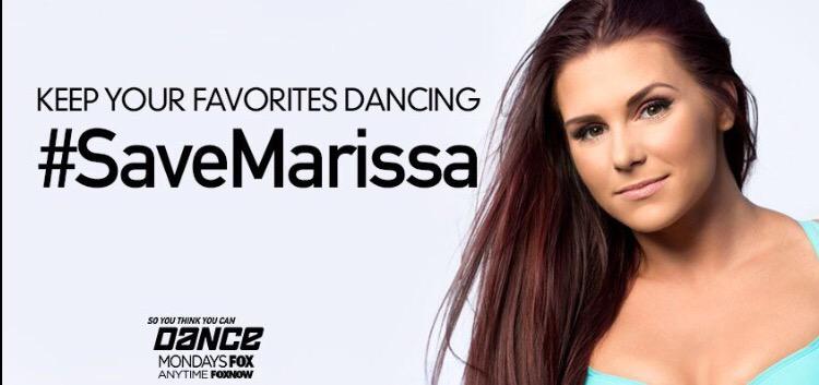 DanceSmartt's tweet photo. If this girl ends up in the bottom let's save her!! Watch tonight &amp; tweet when it's time to @DANCEonFOX #SaveMarissa🙏 http://t.co/9cXeWiMqOp