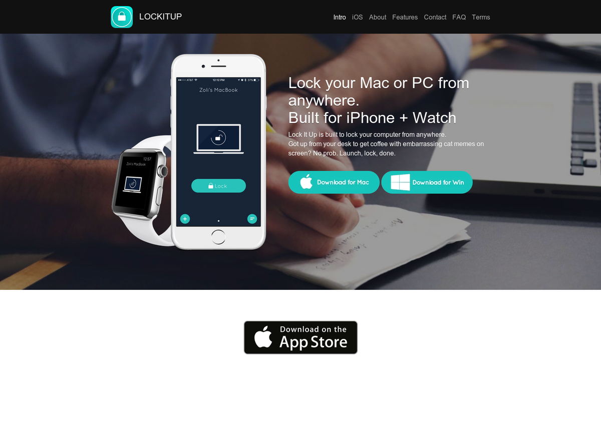 LockItUp: Remotely lock your Mac or PC from your iPhone or Apple Watch producthunt.com/tech/lockitup via <a href="/thorpus/">Justin Thorp</a>