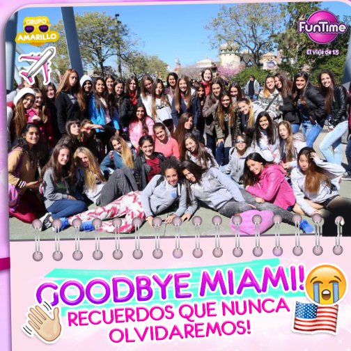 Funtime15's tweet image. Con la valija llenas y el corazón repleto de recuerdos, emprendemos la vuelta. #AR1305 #FunTimeJulio2015 #Bus123